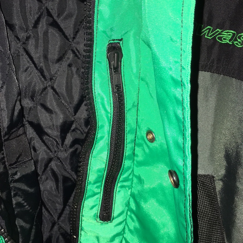 Kawasaki Green Riding Jacket Unisex - Picture 6 of 9